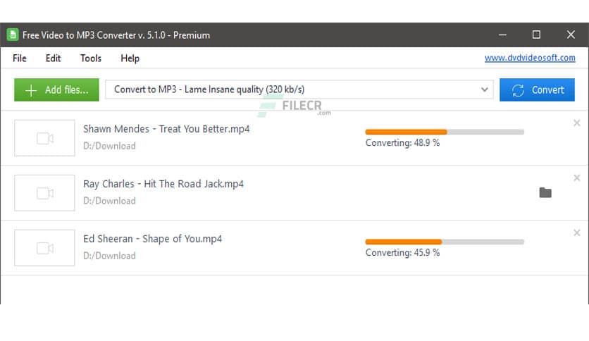 Free Video To Mp3 Converter 5.1.11 Premium