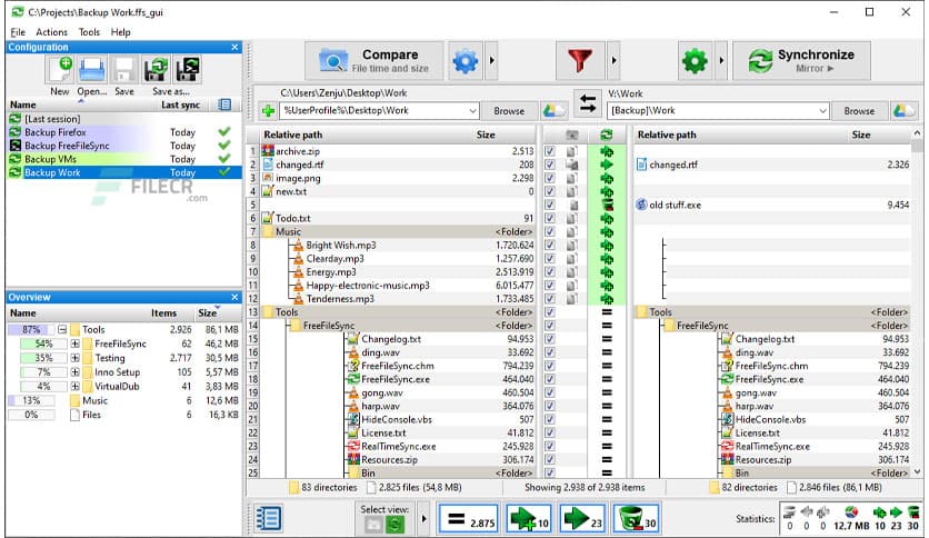 FreeFileSync 14.7