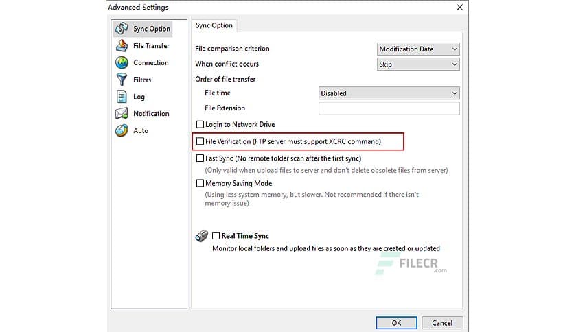 FTP Synchronizer Professional 8.1.30.1393