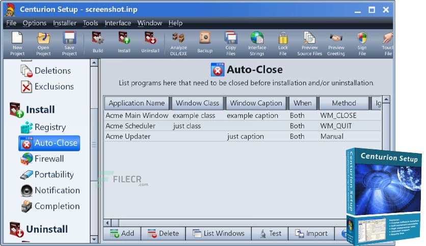 Gammadyne Centurion Setup 49.0