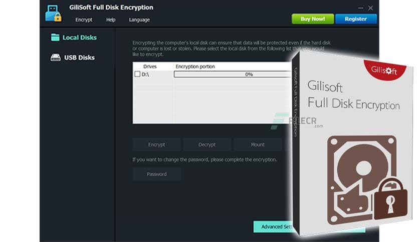 GiliSoft Full Disk Encryption 5.4