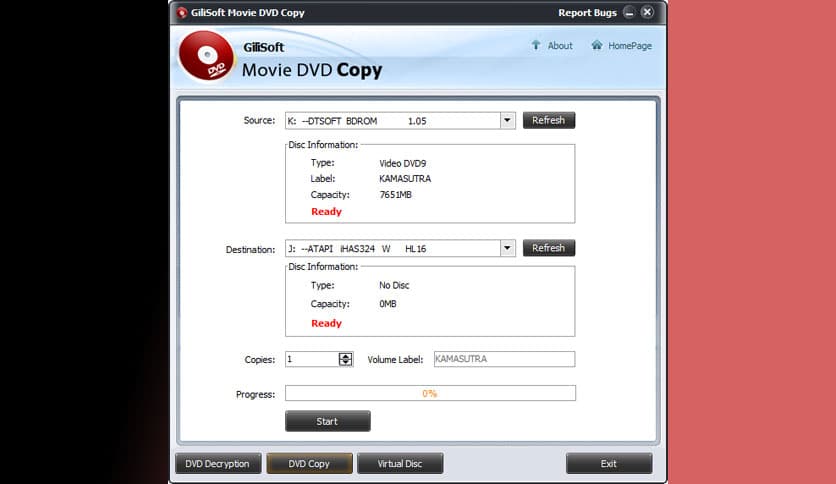 Gilisoft Movie DVD Copy 3.5