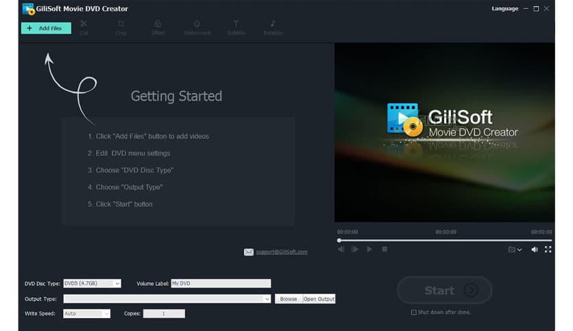 GiliSoft Movie DVD Creator 10.3