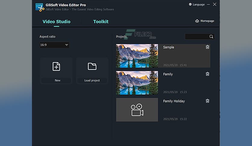 GiliSoft Video Editor Pro 18.5