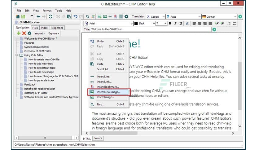 GridinSoft CHM Editor 3.2.0