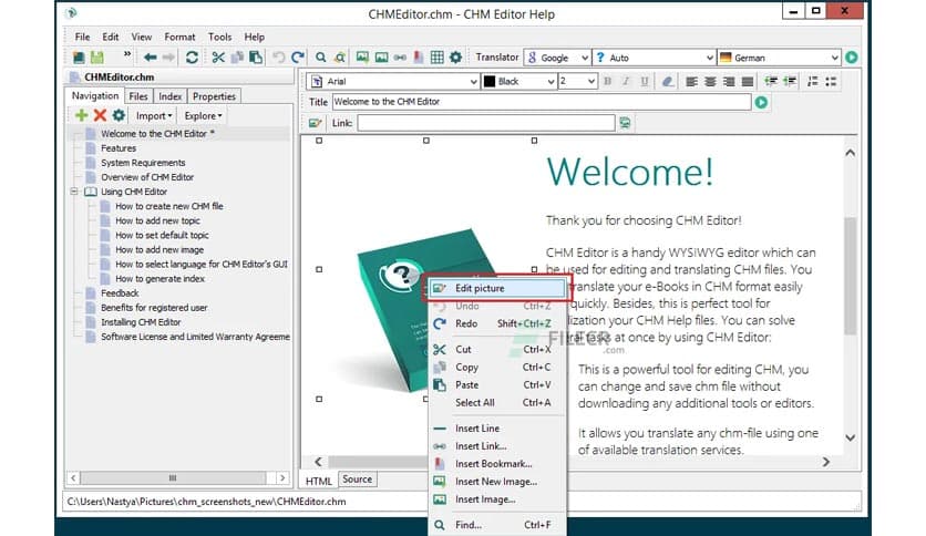 GridinSoft CHM Editor 3.2.0
