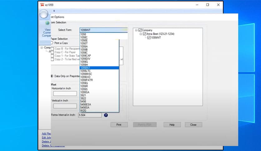 HalfpriceSoft ez1099 v3.12.5