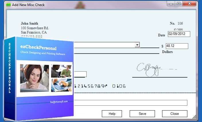 HalfpriceSoft ezCheckPersonal 5.0.6