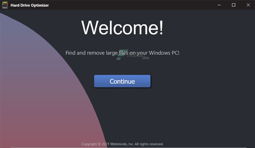 WebMinds Hard Drive Optimizer 1.9.0.12