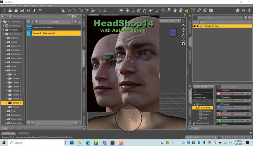 HeadShop 14 for Daz Studio 4.20