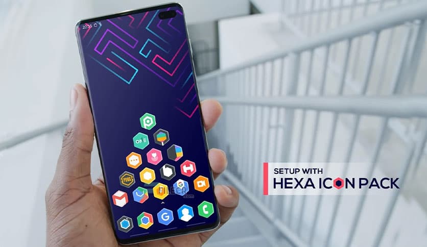 Hexa Icon Pack – Hexagonal v4.3