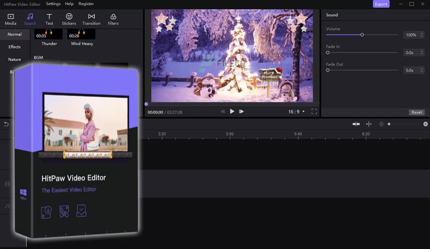 HitPaw Video Editor 1.7.1.0