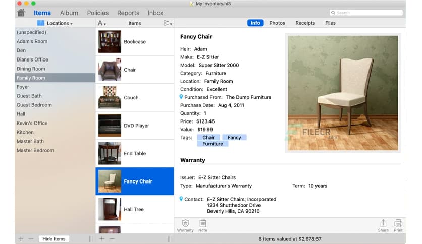 Binary Formations Home Inventory 3.8.6