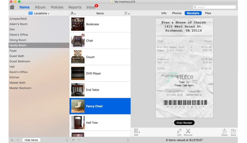Binary Formations Home Inventory 3.8.6