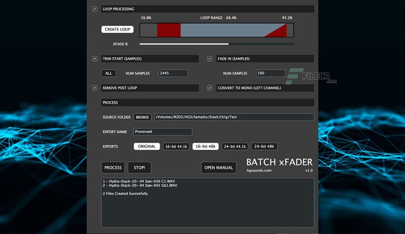 Homegrown Sounds Batch xFader 1.1.4