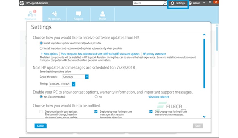 HP Support Assistant 9.33.28.0
