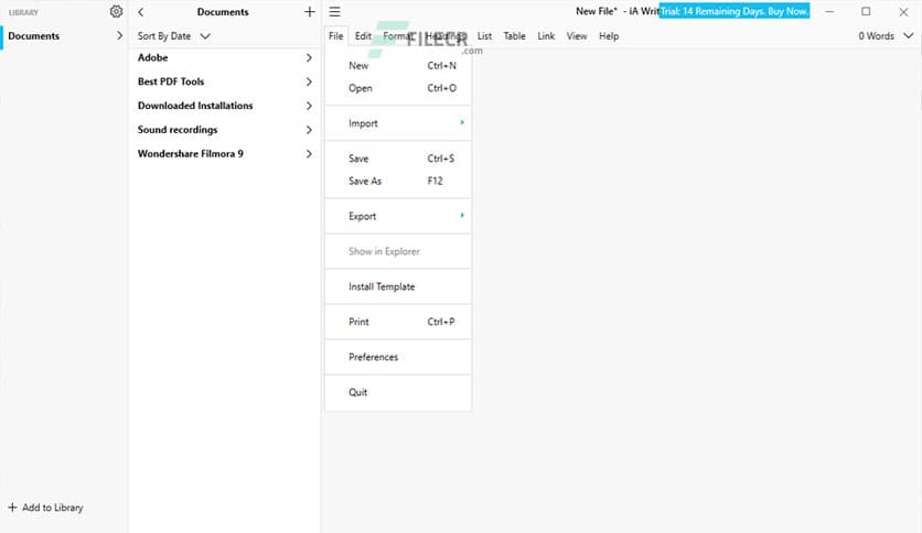 iA Writer 2.0.9172.15906