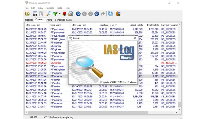 IAS Log Viewer Professional 3.52
