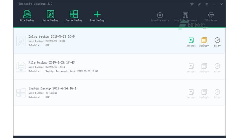 iBeesoft DBackup 3.0 Build 20200620