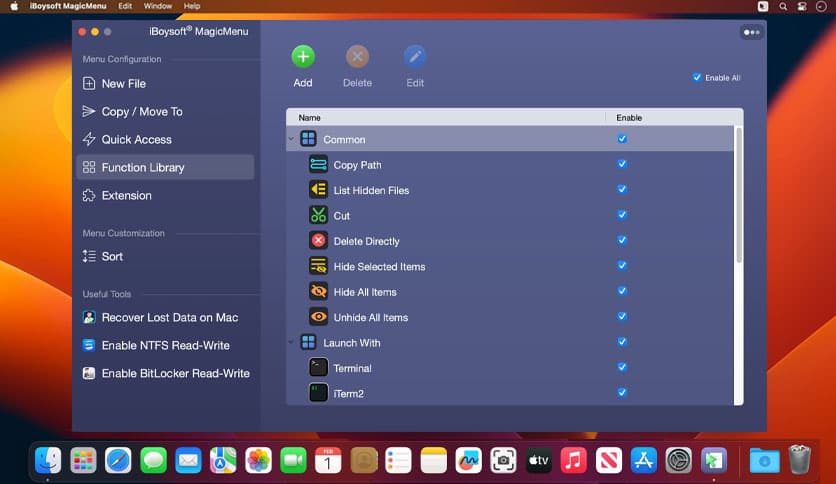 iBoysoft MagicMenu 3.0