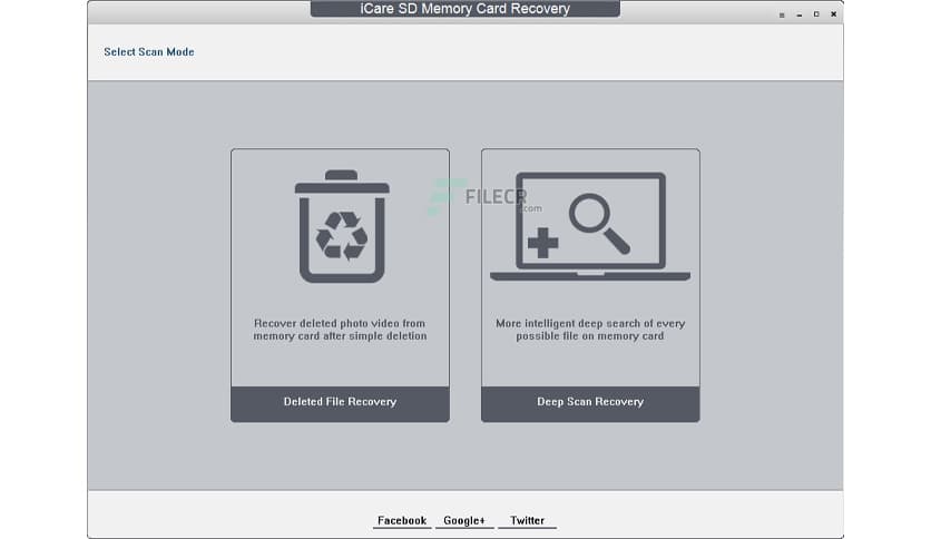 iCare SD Memory Card Recovery 4.0.1.1