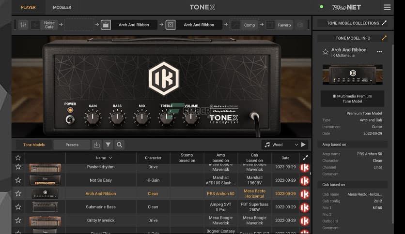 IK Multimedia ToneX MAX 1.10.5