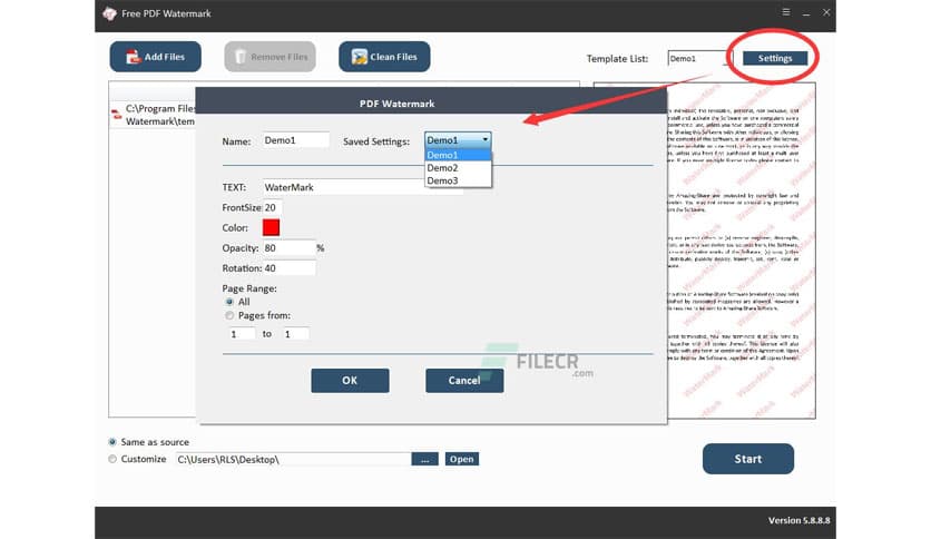 ilike PDF Watermark 5.8.8.8