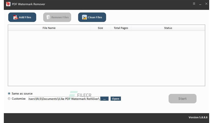 ilike PDF Watermark Remover 5.8.8.8