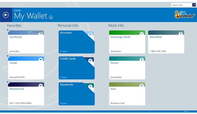 iliumsoft eWallet 8.12.1.38089