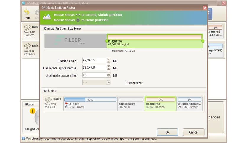 IM-Magic Partition Resizer 7.5.1