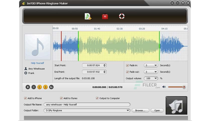 ImTOO iPhone Ringtone Maker 3.2.17