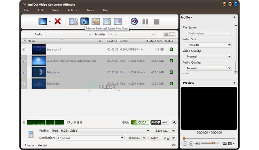 ImTOO Video Converter Ultimate 7.8.26