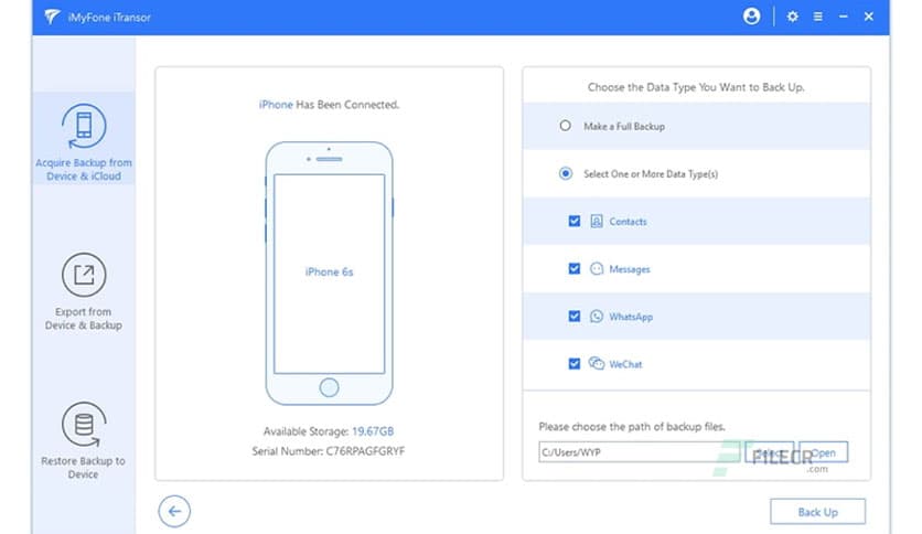 iMyFone iTransor for ios 4.2.0.8