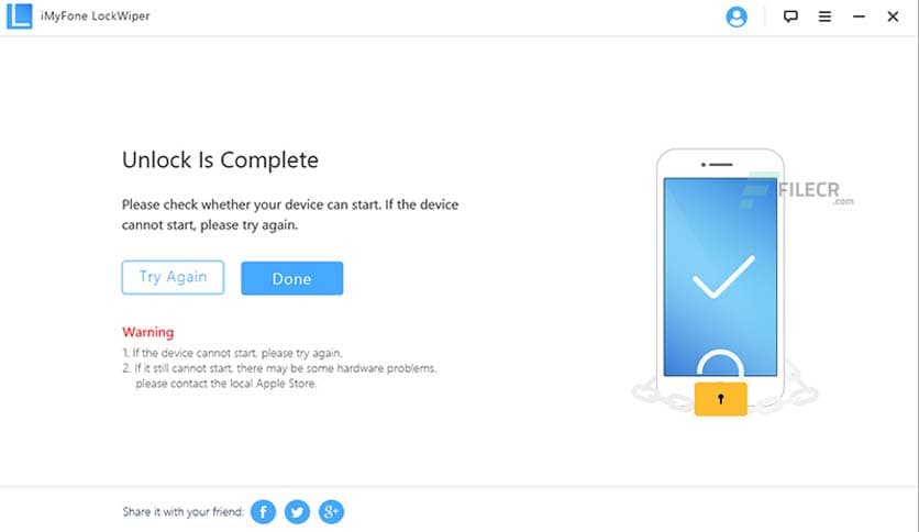 iMyFone LockWiper for IOS 7.8.7.2