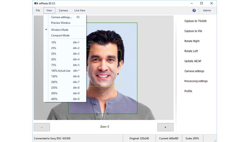 inPhoto ID / Capture CS 4.1.6