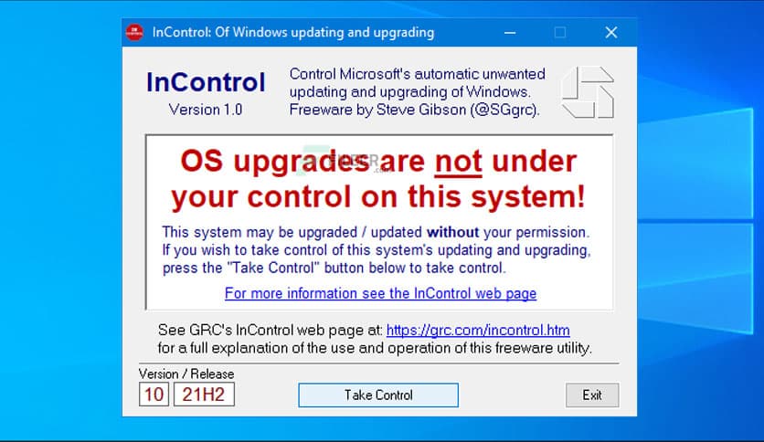 Gibson Research InControl