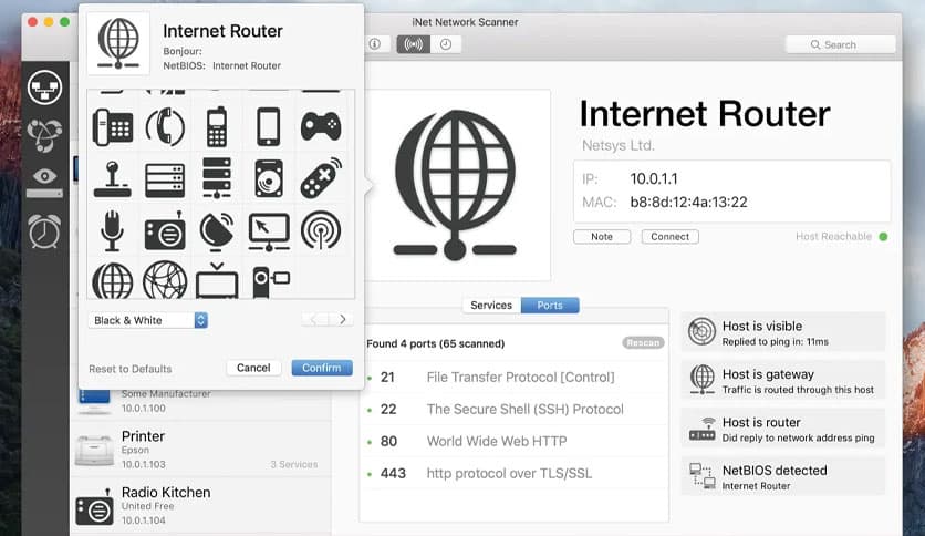 iNet Network Scanner 3.2.2