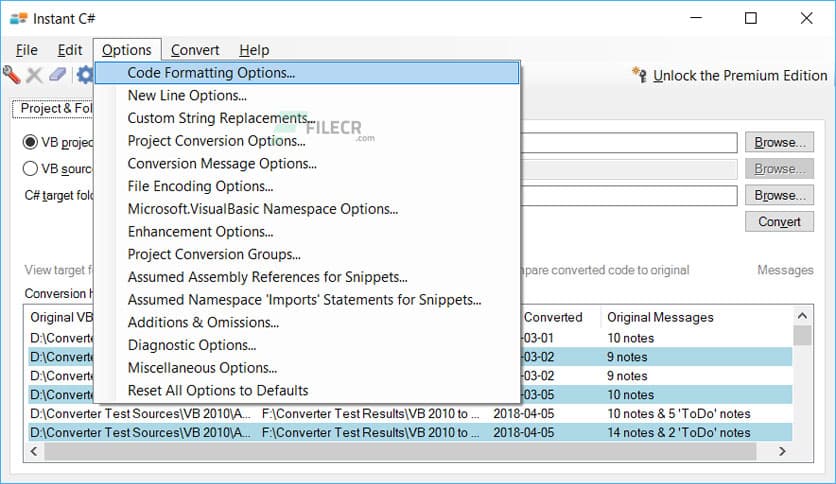 Instant CSharp Premium 24.4.18
