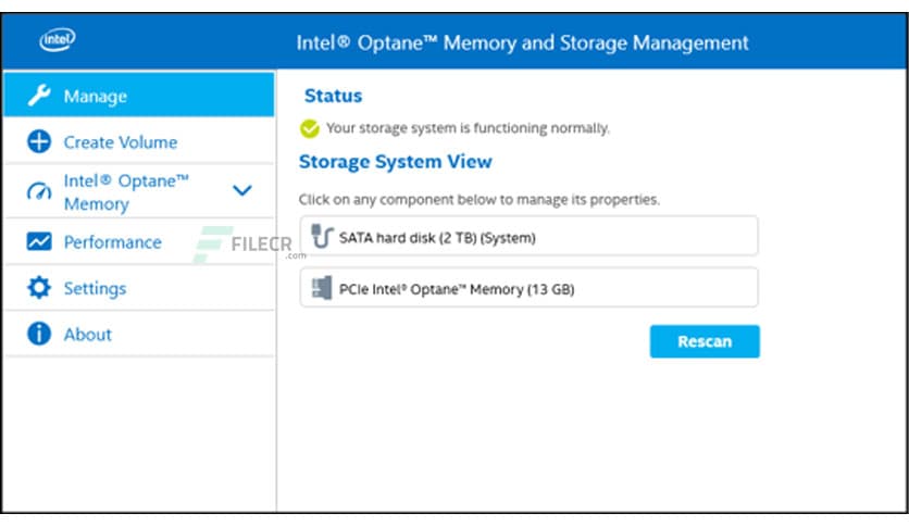 Intel Memory and Storage Tool 2.5