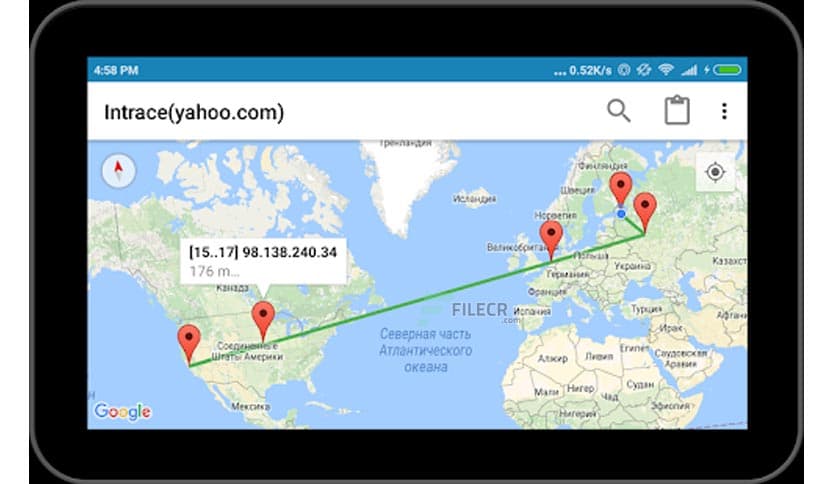 Intrace – Visual Traceroute 4.0.3