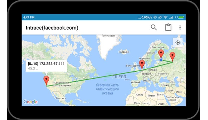 Intrace – Visual Traceroute 4.0.3