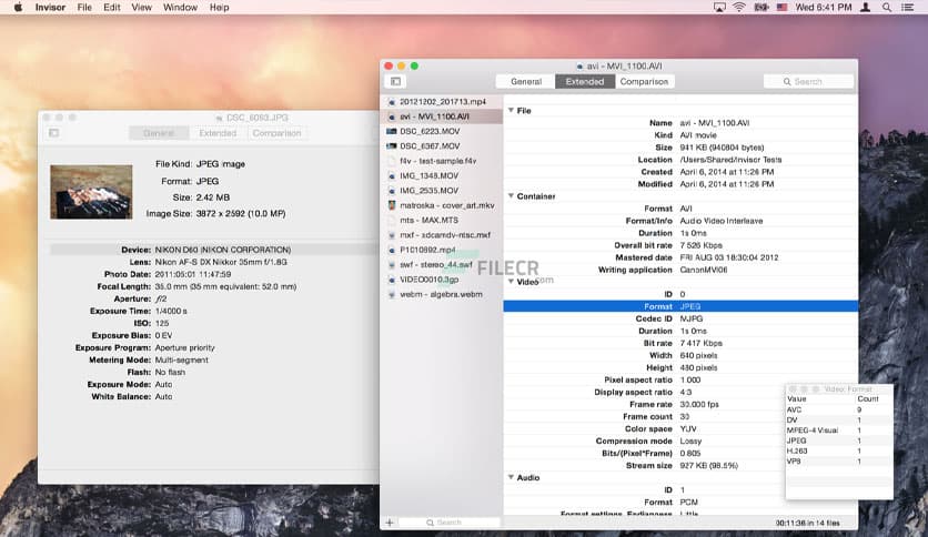Invisor – Media File Inspector 3.28