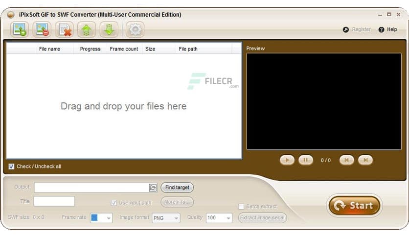 iPixSoft GIF to SWF Converter 3.9.0