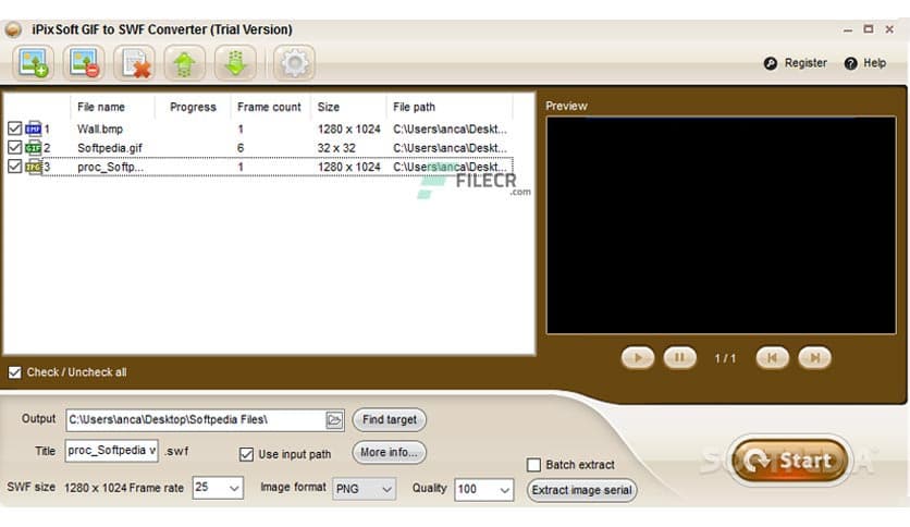 iPixSoft GIF to SWF Converter 3.9.0