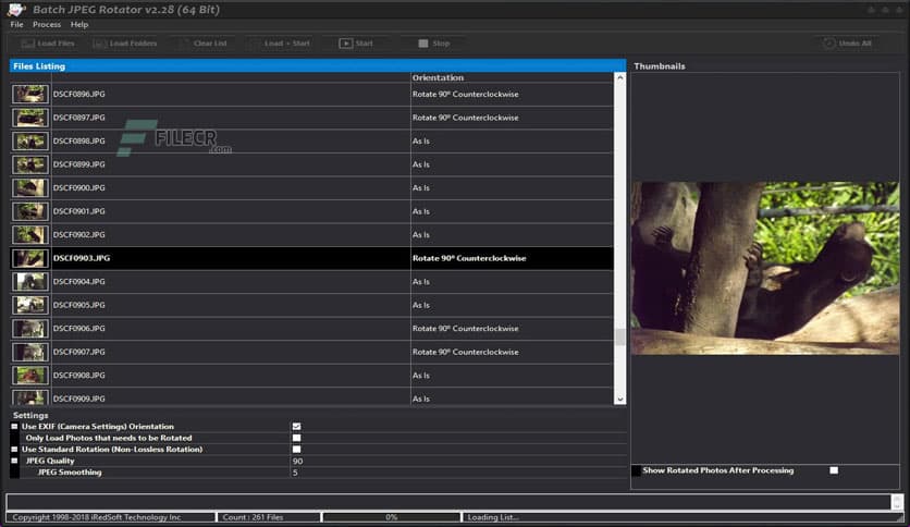 IRedSoft Batch JPEG Rotator 2.87
