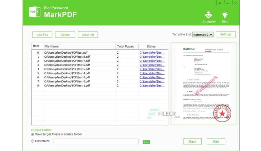 iSeePassword MarkPDF 6.8.1