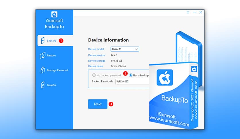 iSumsoft BackupTo 3.0.6.9