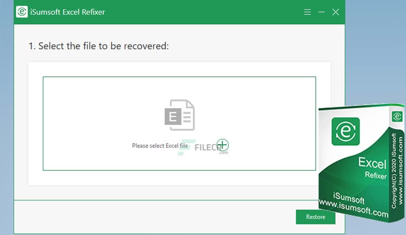 iSumsoft Excel Refixer 3.0.1.1