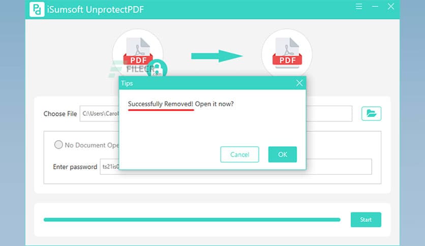 iSumsoft UnprotectPDF 3.0.5.2