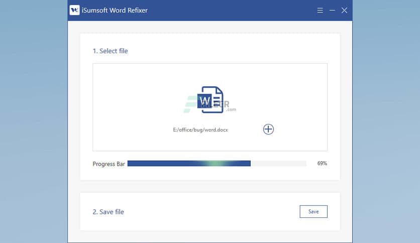 iSumsoft Word Refixer 3.0.1.1